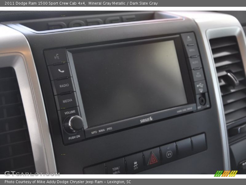 Mineral Gray Metallic / Dark Slate Gray 2011 Dodge Ram 1500 Sport Crew Cab 4x4