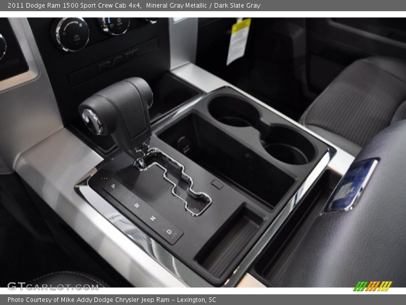 Mineral Gray Metallic / Dark Slate Gray 2011 Dodge Ram 1500 Sport Crew Cab 4x4