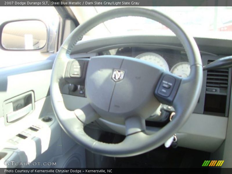 Steel Blue Metallic / Dark Slate Gray/Light Slate Gray 2007 Dodge Durango SLT