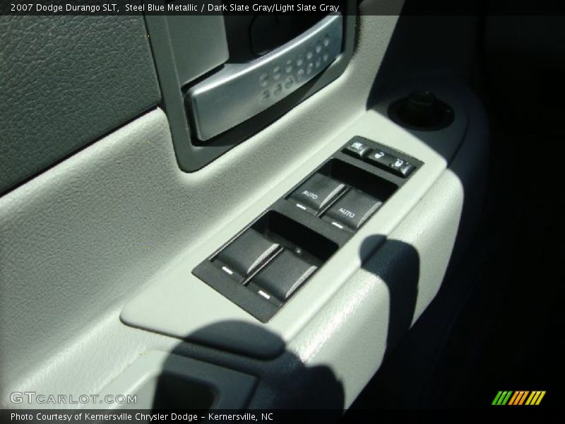 Steel Blue Metallic / Dark Slate Gray/Light Slate Gray 2007 Dodge Durango SLT