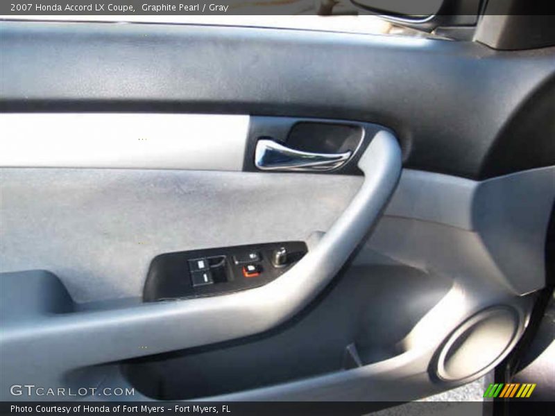 Graphite Pearl / Gray 2007 Honda Accord LX Coupe