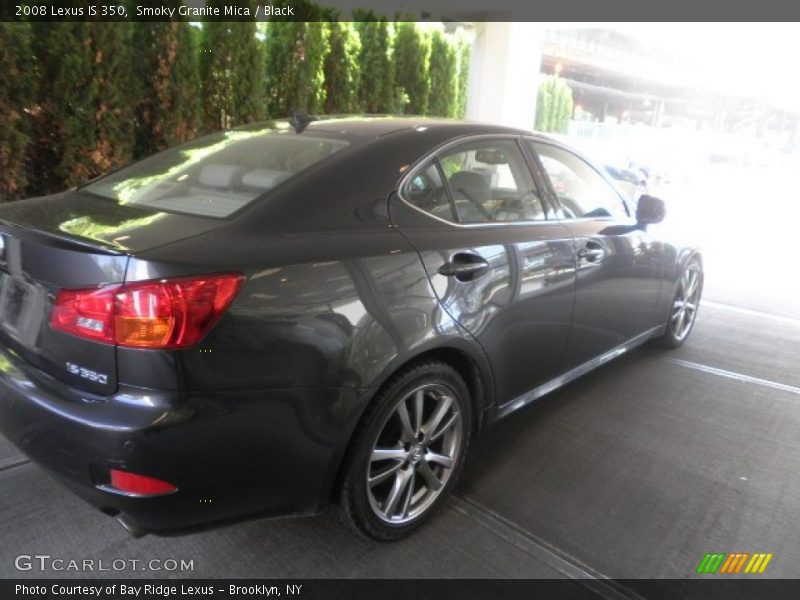 Smoky Granite Mica / Black 2008 Lexus IS 350