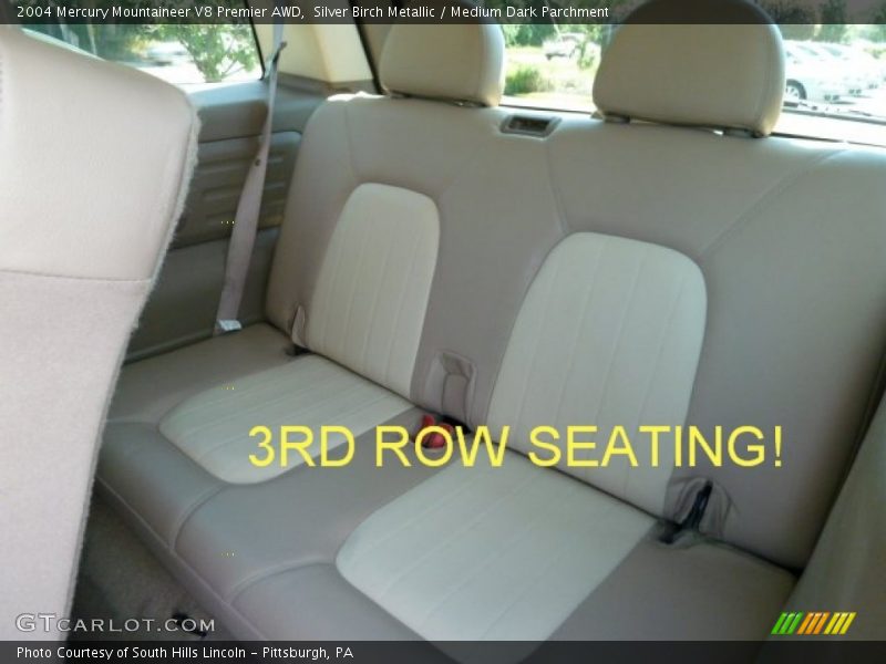 Silver Birch Metallic / Medium Dark Parchment 2004 Mercury Mountaineer V8 Premier AWD