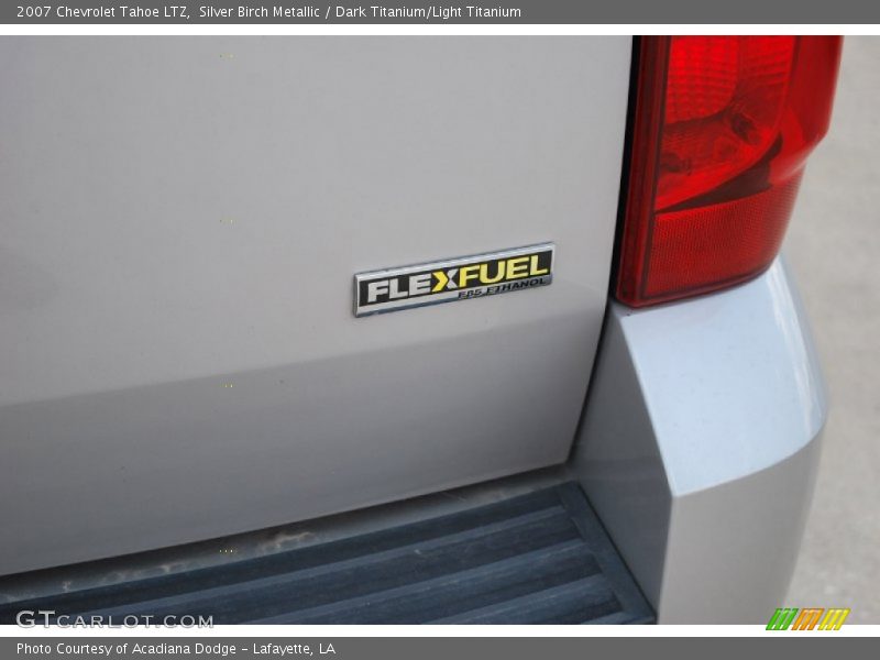 Silver Birch Metallic / Dark Titanium/Light Titanium 2007 Chevrolet Tahoe LTZ