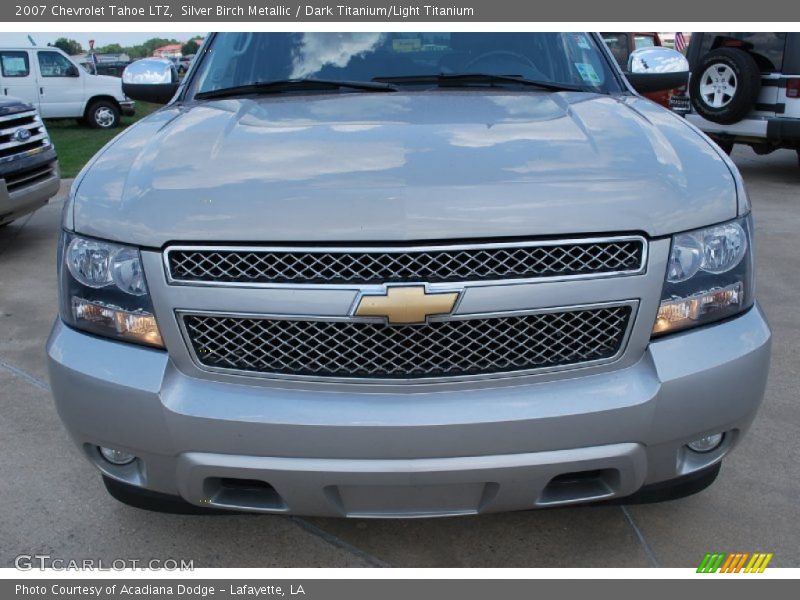 Silver Birch Metallic / Dark Titanium/Light Titanium 2007 Chevrolet Tahoe LTZ