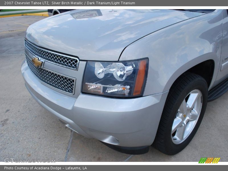 Silver Birch Metallic / Dark Titanium/Light Titanium 2007 Chevrolet Tahoe LTZ