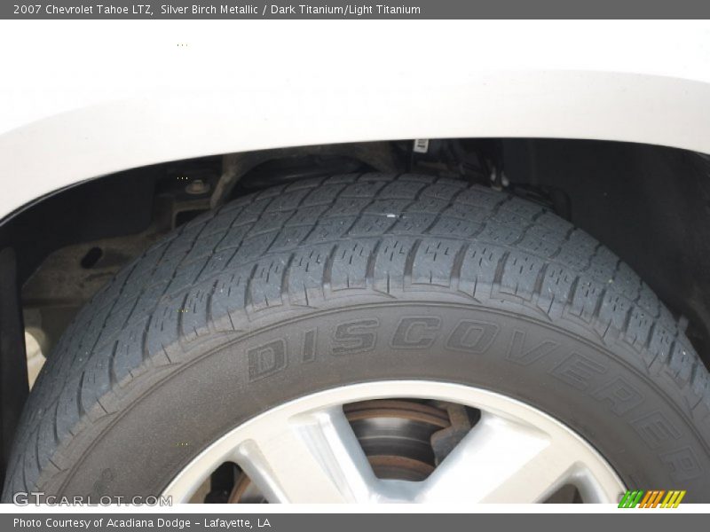 Silver Birch Metallic / Dark Titanium/Light Titanium 2007 Chevrolet Tahoe LTZ