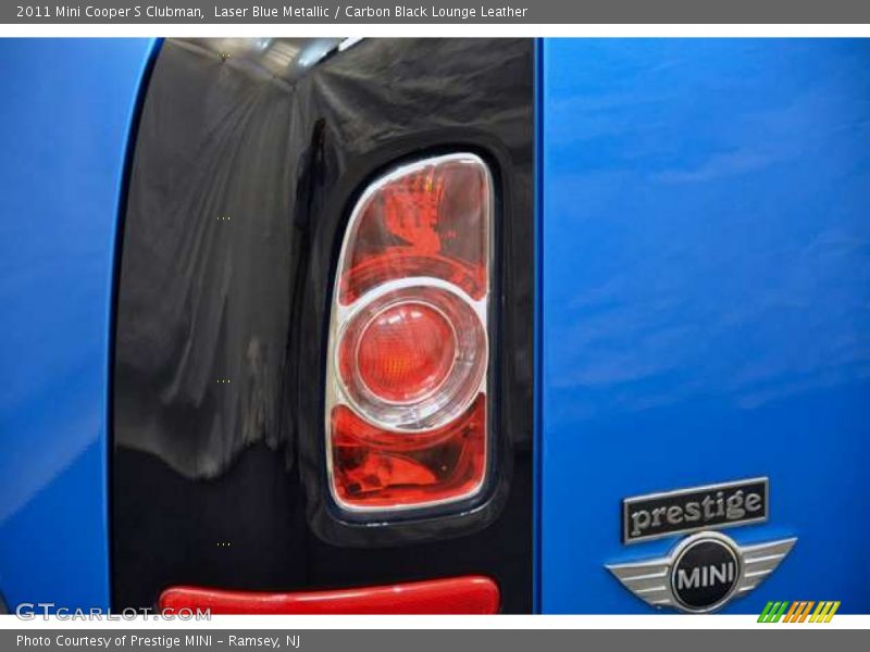 Laser Blue Metallic / Carbon Black Lounge Leather 2011 Mini Cooper S Clubman