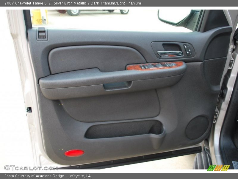 Silver Birch Metallic / Dark Titanium/Light Titanium 2007 Chevrolet Tahoe LTZ