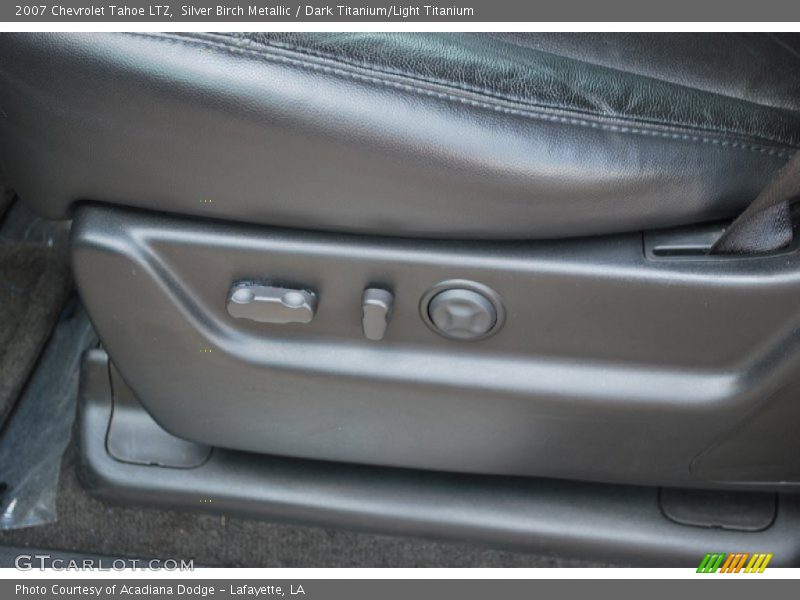 Silver Birch Metallic / Dark Titanium/Light Titanium 2007 Chevrolet Tahoe LTZ