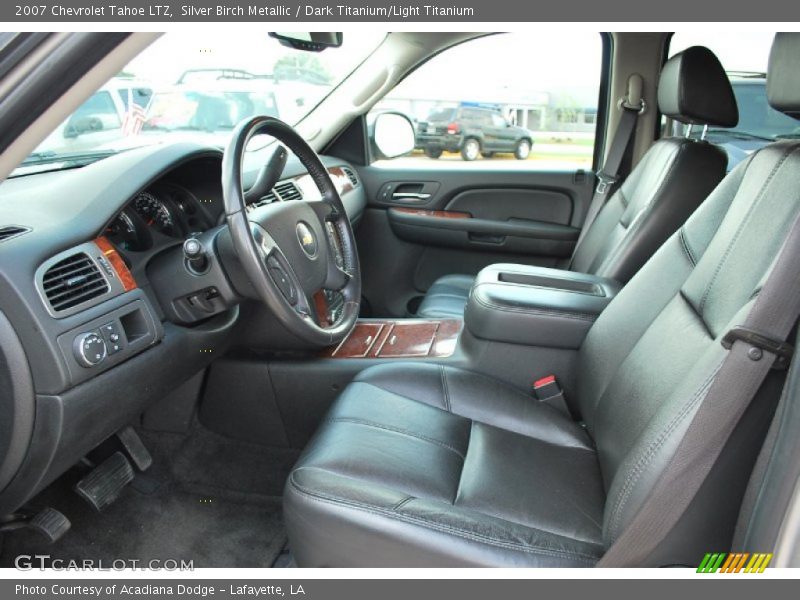  2007 Tahoe LTZ Dark Titanium/Light Titanium Interior