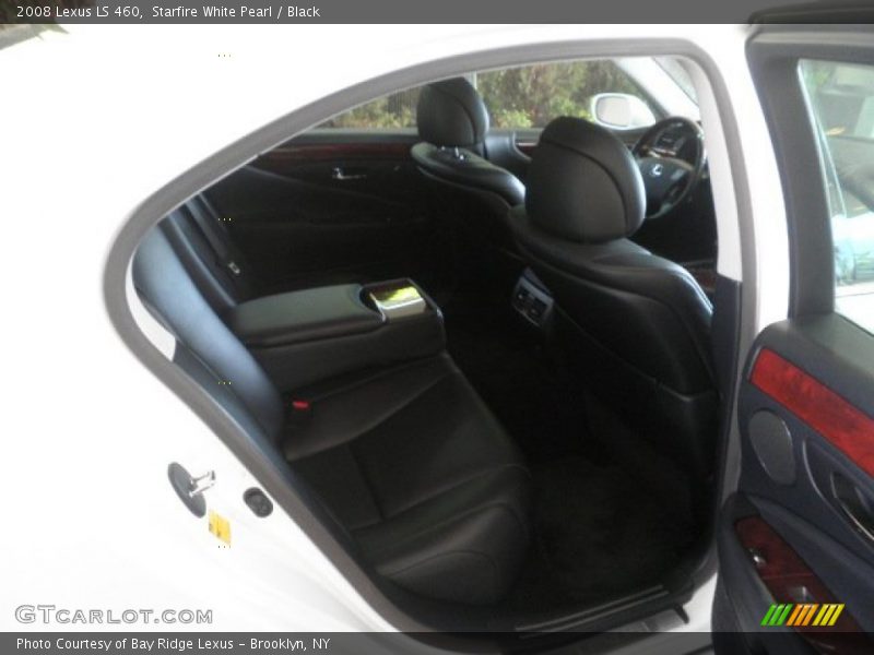 Starfire White Pearl / Black 2008 Lexus LS 460