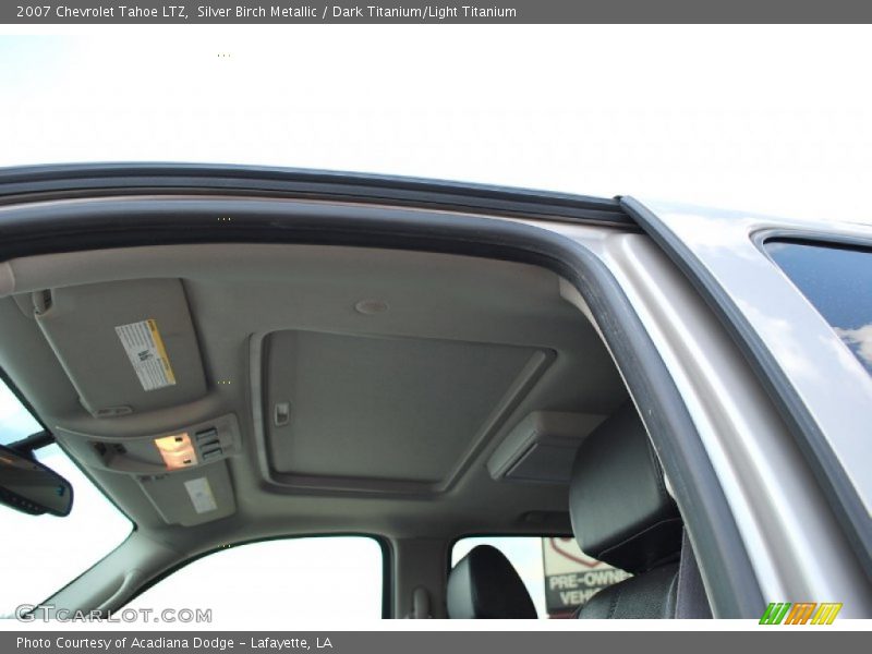 Silver Birch Metallic / Dark Titanium/Light Titanium 2007 Chevrolet Tahoe LTZ