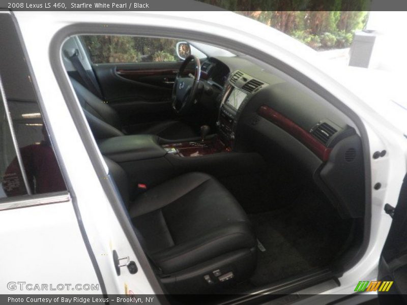 Starfire White Pearl / Black 2008 Lexus LS 460