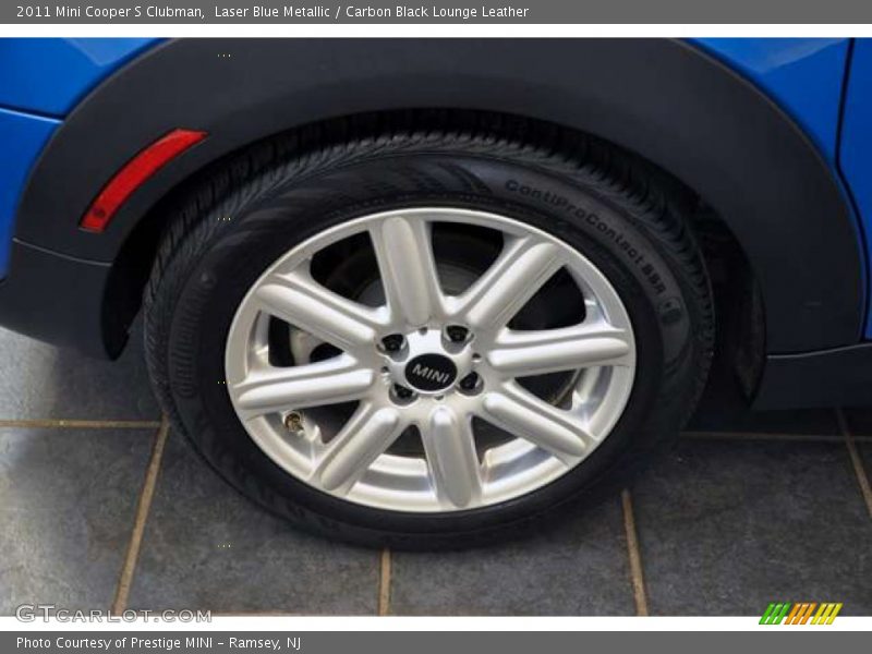 Laser Blue Metallic / Carbon Black Lounge Leather 2011 Mini Cooper S Clubman