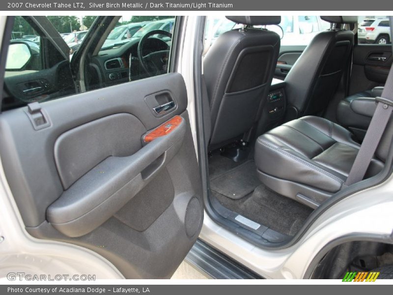 Silver Birch Metallic / Dark Titanium/Light Titanium 2007 Chevrolet Tahoe LTZ