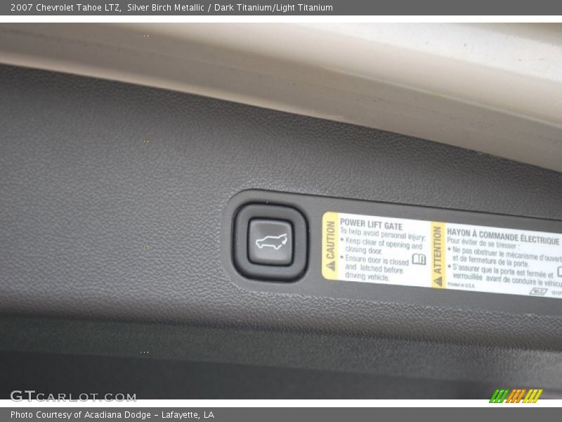 Silver Birch Metallic / Dark Titanium/Light Titanium 2007 Chevrolet Tahoe LTZ