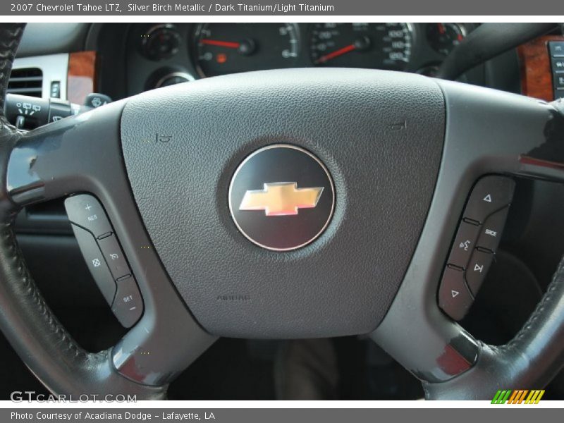 Silver Birch Metallic / Dark Titanium/Light Titanium 2007 Chevrolet Tahoe LTZ
