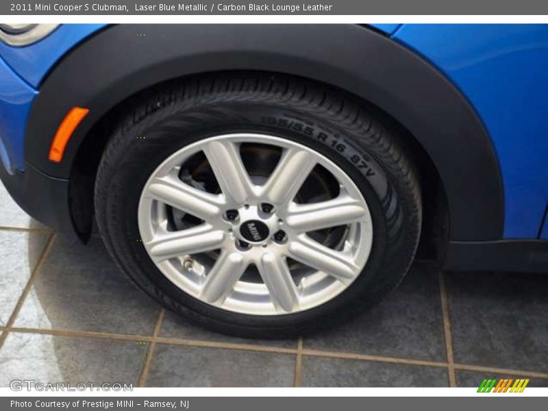 Laser Blue Metallic / Carbon Black Lounge Leather 2011 Mini Cooper S Clubman