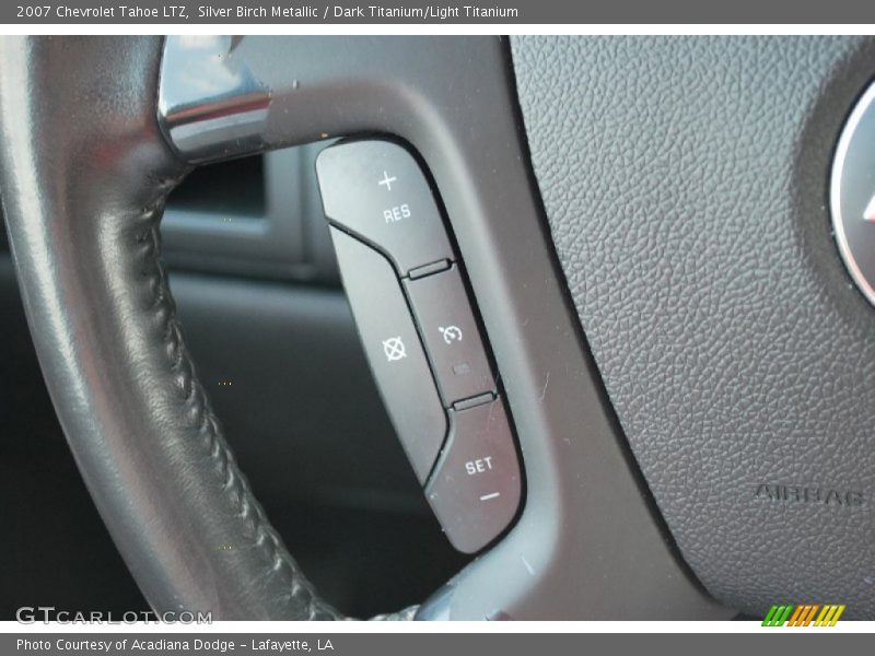 Silver Birch Metallic / Dark Titanium/Light Titanium 2007 Chevrolet Tahoe LTZ