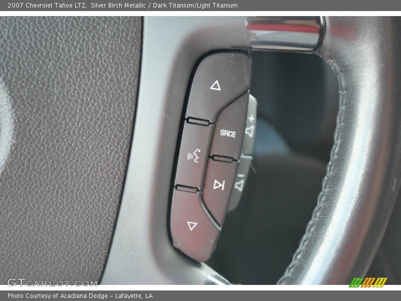 Silver Birch Metallic / Dark Titanium/Light Titanium 2007 Chevrolet Tahoe LTZ