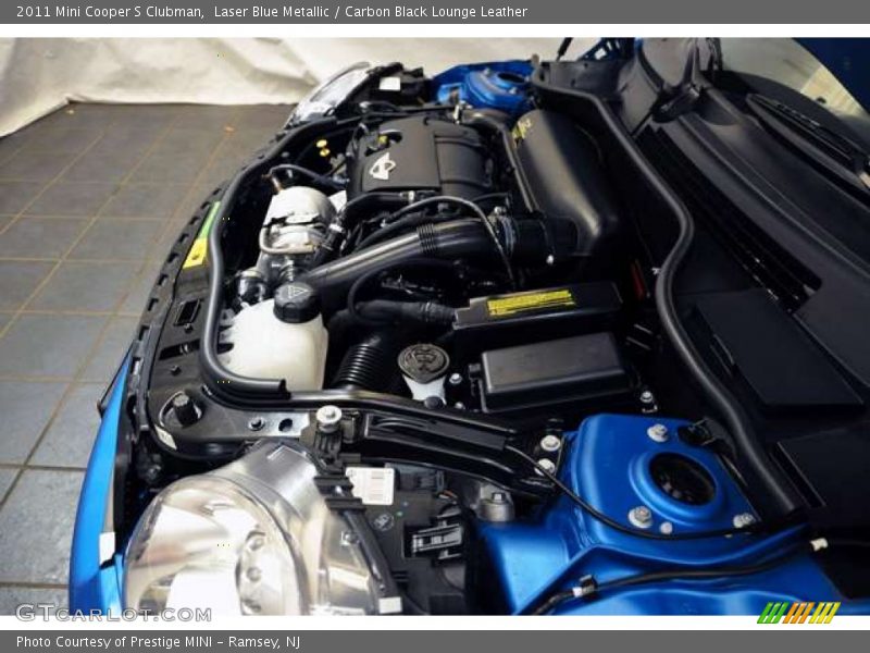 Laser Blue Metallic / Carbon Black Lounge Leather 2011 Mini Cooper S Clubman