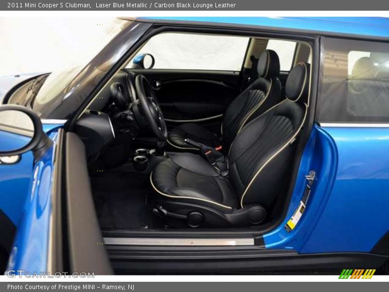 Laser Blue Metallic / Carbon Black Lounge Leather 2011 Mini Cooper S Clubman