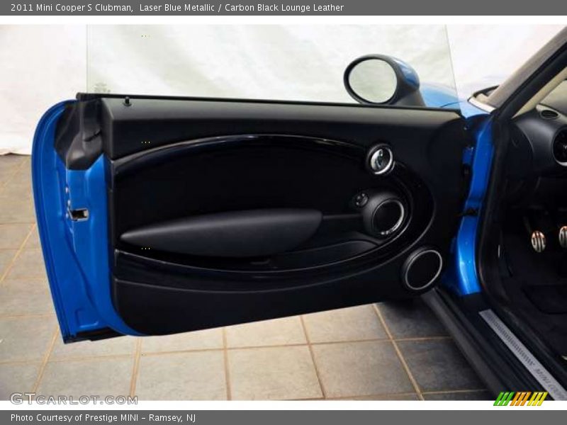 Laser Blue Metallic / Carbon Black Lounge Leather 2011 Mini Cooper S Clubman