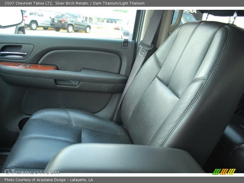 Silver Birch Metallic / Dark Titanium/Light Titanium 2007 Chevrolet Tahoe LTZ