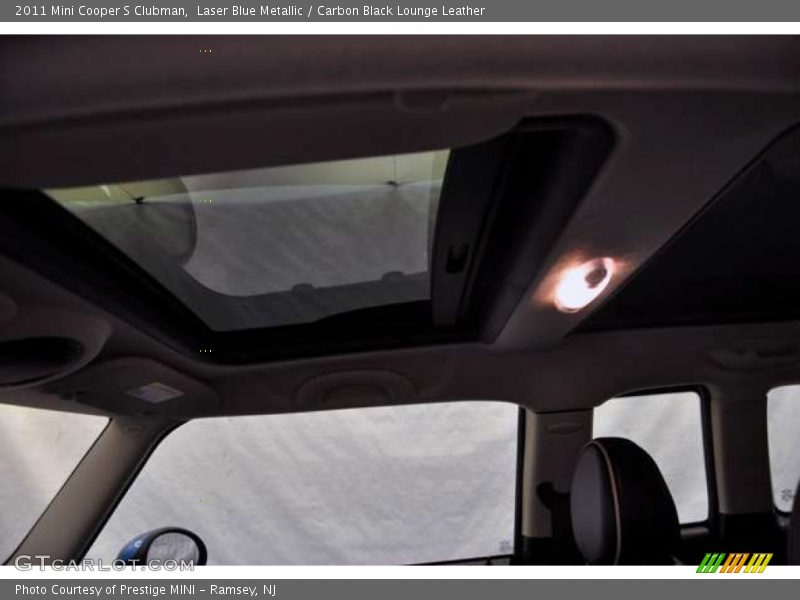 Laser Blue Metallic / Carbon Black Lounge Leather 2011 Mini Cooper S Clubman