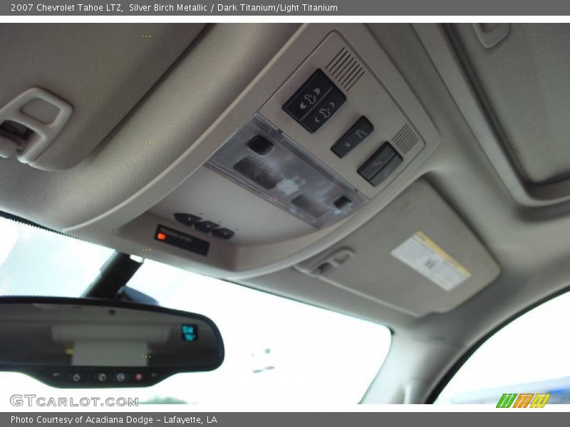 Silver Birch Metallic / Dark Titanium/Light Titanium 2007 Chevrolet Tahoe LTZ