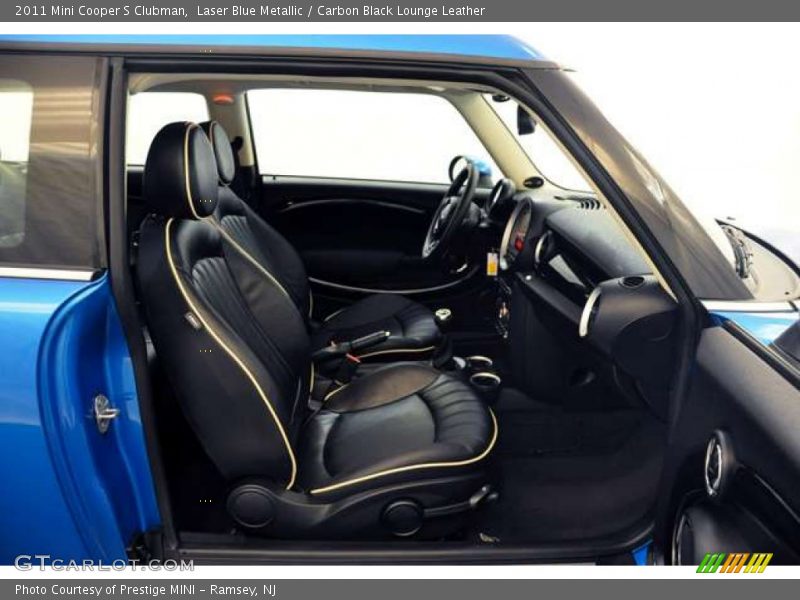Laser Blue Metallic / Carbon Black Lounge Leather 2011 Mini Cooper S Clubman