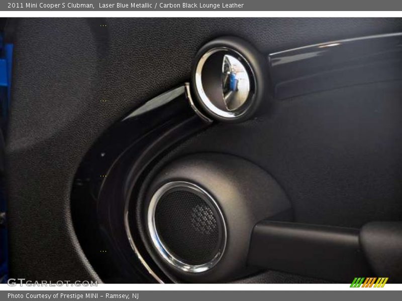 Laser Blue Metallic / Carbon Black Lounge Leather 2011 Mini Cooper S Clubman