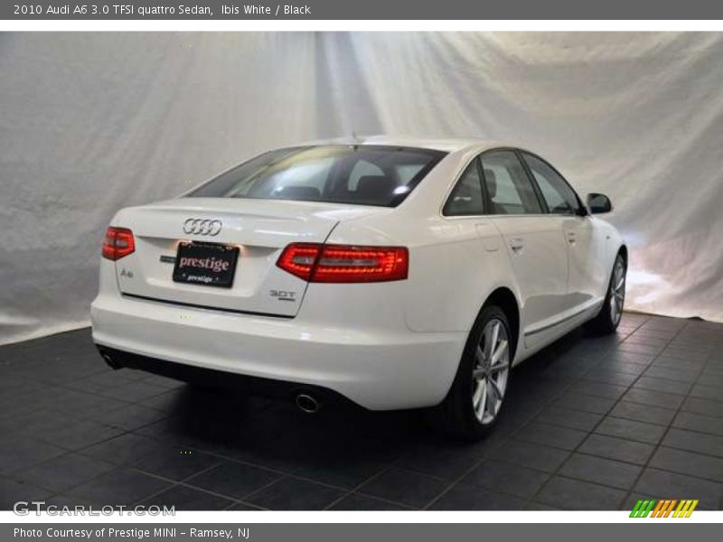 Ibis White / Black 2010 Audi A6 3.0 TFSI quattro Sedan