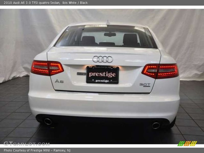 Ibis White / Black 2010 Audi A6 3.0 TFSI quattro Sedan