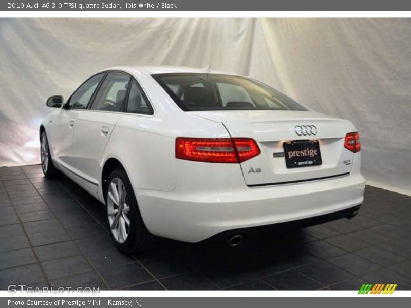 Ibis White / Black 2010 Audi A6 3.0 TFSI quattro Sedan