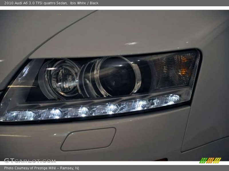 Ibis White / Black 2010 Audi A6 3.0 TFSI quattro Sedan