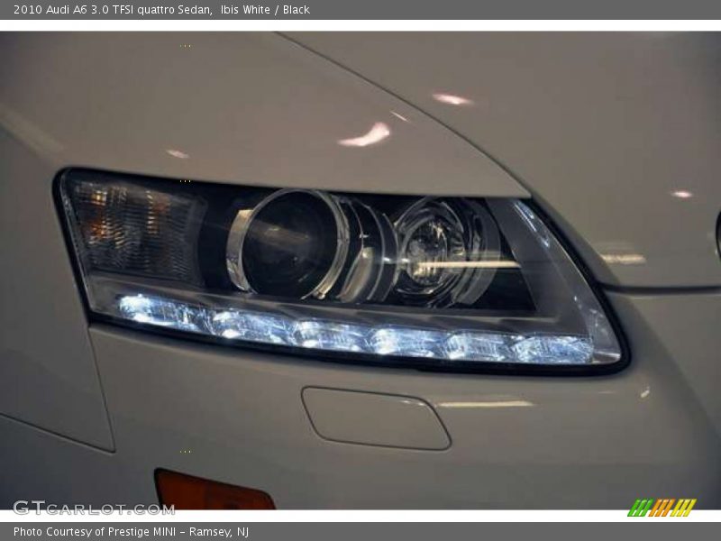 Ibis White / Black 2010 Audi A6 3.0 TFSI quattro Sedan