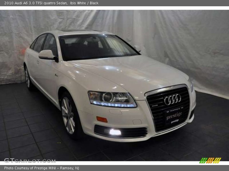 Ibis White / Black 2010 Audi A6 3.0 TFSI quattro Sedan