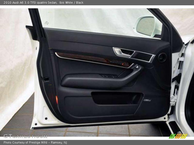 Ibis White / Black 2010 Audi A6 3.0 TFSI quattro Sedan