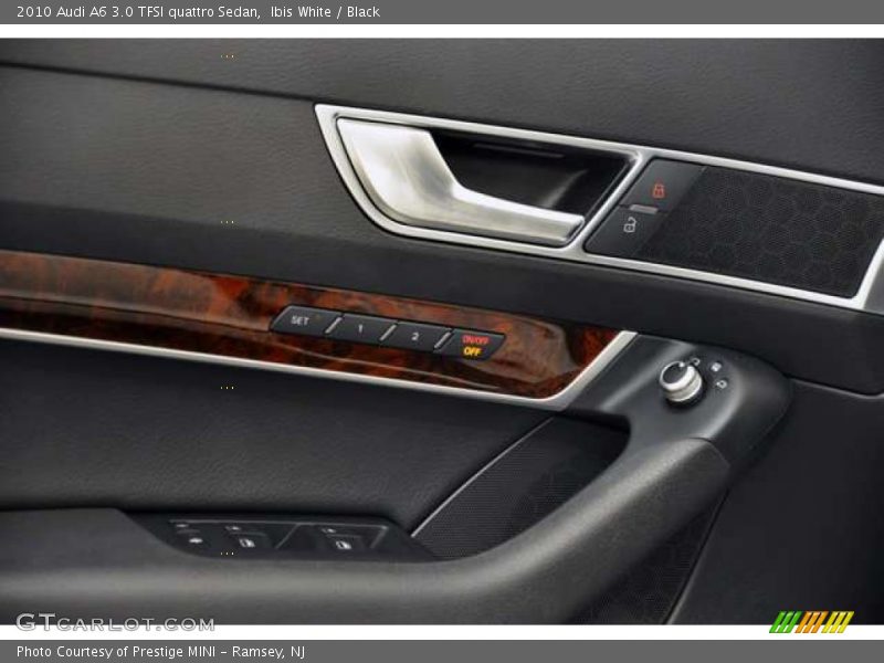 Ibis White / Black 2010 Audi A6 3.0 TFSI quattro Sedan