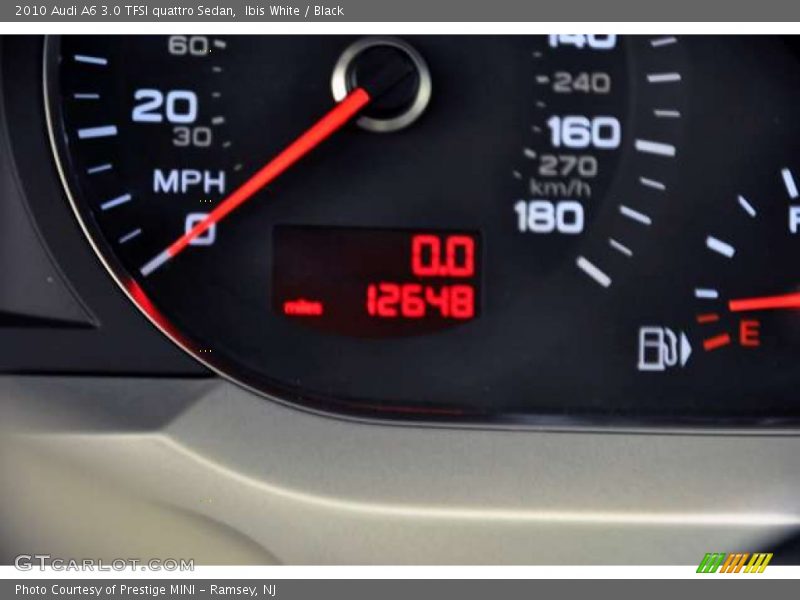 Ibis White / Black 2010 Audi A6 3.0 TFSI quattro Sedan