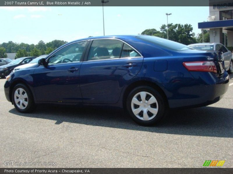 Blue Ribbon Metallic / Ash 2007 Toyota Camry LE