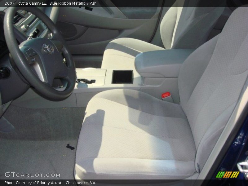 Blue Ribbon Metallic / Ash 2007 Toyota Camry LE