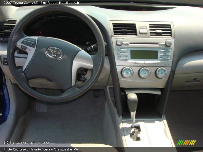 Blue Ribbon Metallic / Ash 2007 Toyota Camry LE