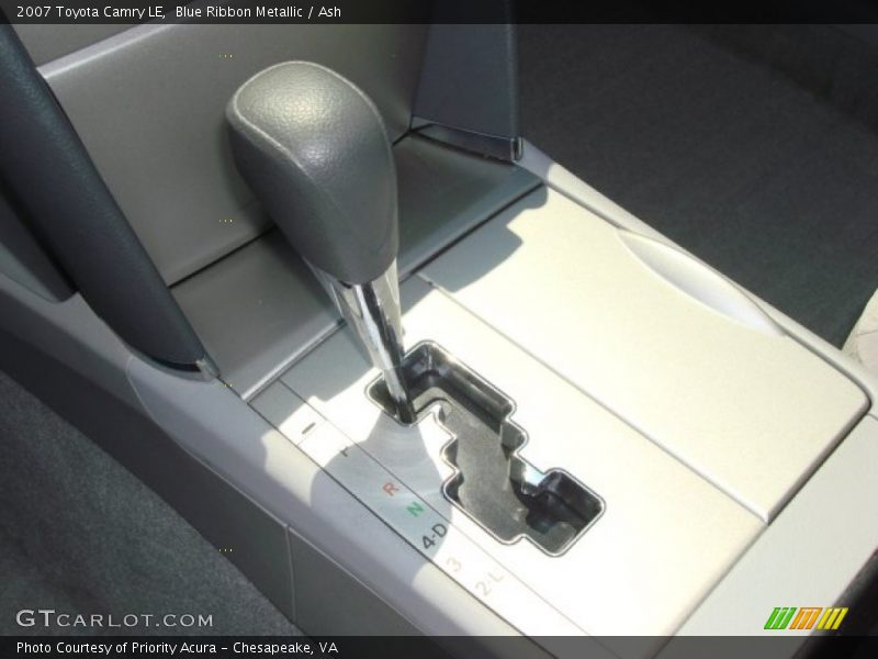 Blue Ribbon Metallic / Ash 2007 Toyota Camry LE