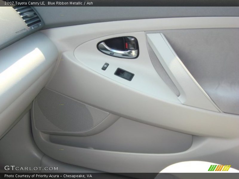 Blue Ribbon Metallic / Ash 2007 Toyota Camry LE