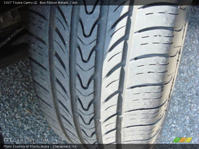Blue Ribbon Metallic / Ash 2007 Toyota Camry LE