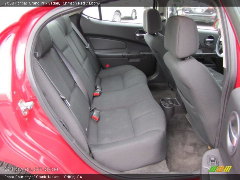 Crimson Red / Ebony 2008 Pontiac Grand Prix Sedan