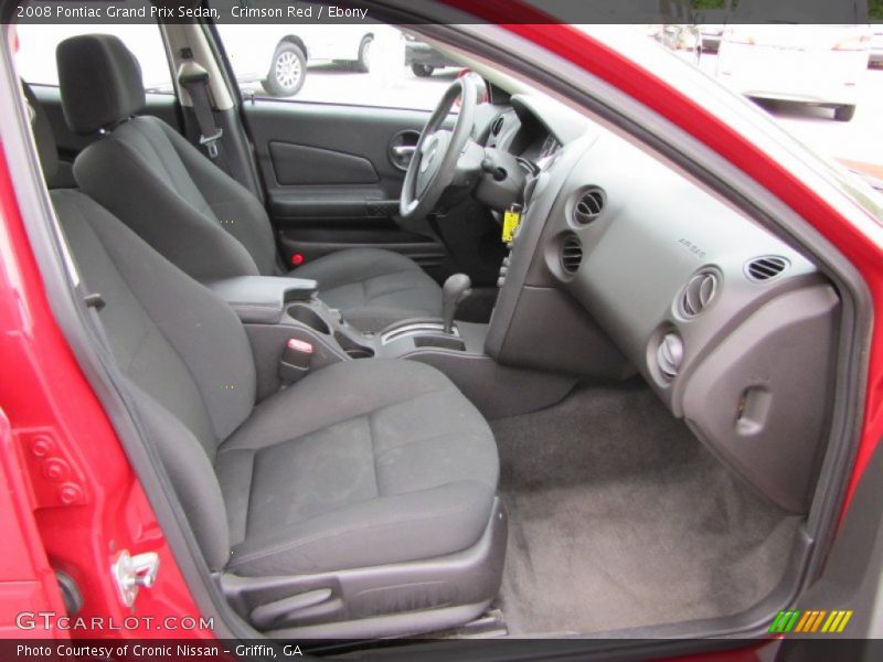 Crimson Red / Ebony 2008 Pontiac Grand Prix Sedan